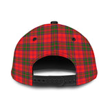 Heron Tartan Classic Cap with Family Crest