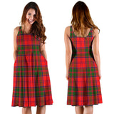 Clan Heron Tartan Sleeveless Midi Womens Dress VS798