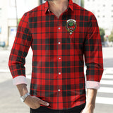 Clan Hogg Crest Tartan Long Sleeve Shirt PC620