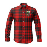 Clan Hogg Crest Tartan Long Sleeve Shirt PC620