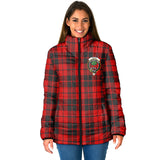 Clan Hogg Crest Tartan Padded Jacket RF365