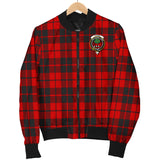 Clan Hogg Crest Tartan Bomber Jacket ZJ365