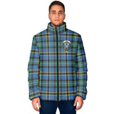 Clan Hope Ancient Crest Tartan Padded Jacket RF370