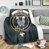 Clan Hope Clan Originaux Crest Tartan Blanket UC373