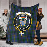 Clan Hope Clan Originaux Crest Tartan Blanket UC373