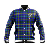 Clan Hope Modern Crest Tartan Baseball Jacket JM611