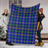 Clan Hope Modern Tartan Blanket U429