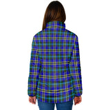 Clan Hope Modern Crest Tartan Padded Jacket RF372