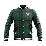 Clan Hope Vere Crest Tartan Baseball Jacket JM610