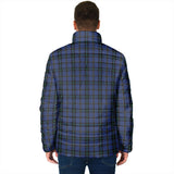 Clan Hope (Vere-Weir) Crest Tartan Padded Jacket RF369