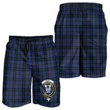 Clan Hope (Vere-Weir) Crest Tartan Mens Shorts NS614