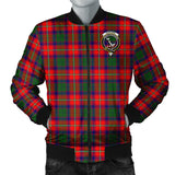 Clan Hopkirk Crest Tartan Bomber Jacket ZJ374