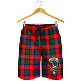 Clan Hopkirk Crest Tartan Mens Shorts NS609