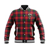 Clan Hopkirk Crest Tartan Baseball Jacket JM609