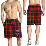 Clan Hopkirk Crest Tartan Mens Shorts NS609