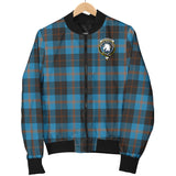 Clan Horsburgh Crest Tartan Bomber Jacket ZJ375