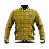 Clan Houston Crest Tartan Baseball Jacket JM607