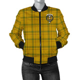 Clan Houston Crest Tartan Bomber Jacket ZJ376