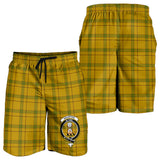 Clan Houston Crest Tartan Mens Shorts NS607