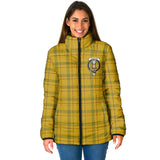 Clan Houston Crest Tartan Padded Jacket RF376