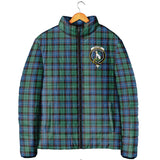 Clan Hunter Ancient Crest Tartan Padded Jacket RF377