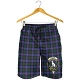 Clan Hunter Modern Crest Tartan Mens Shorts NS605