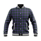 Clan Hunter Modern Tartan Baseball Jacket J794