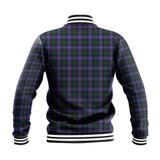 Clan Hunter Modern Crest Tartan Baseball Jacket JM605