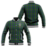 Clan Hunter of Hunterston Crest Tartan Baseball Jacket JM604