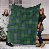 Clan Hunter of Hunterston Tartan Blanket U439