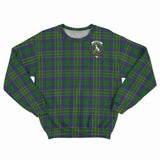 Clan Hunter of Hunterston Crest Tartan Sweatshirt HC604