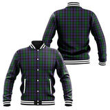 Clan Hunter of Peebleshire Tartan Baseball Jacket J792