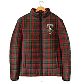 Clan Hunter USA Crest Tartan Padded Jacket RF380