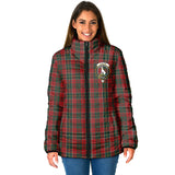 Clan Hunter USA Crest Tartan Padded Jacket RF380