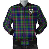 Clan Inglis Modern Crest Tartan Bomber Jacket ZJ382