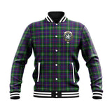 Clan Inglis Modern Crest Tartan Baseball Jacket JM601