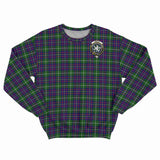 Clan Inglis Modern Crest Tartan Sweatshirt HC601