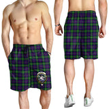 Clan Inglis Modern Crest Tartan Mens Shorts NS601