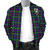 Clan Inglis Modern Crest Tartan Bomber Jacket ZJ382