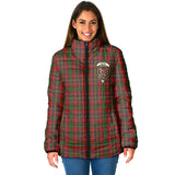 Clan Innes Crest Tartan Padded Jacket RF387