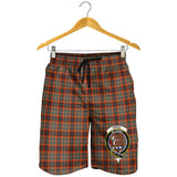 Clan Innes Ancient Crest Tartan Mens Shorts NS600