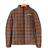 Clan Innes Ancient Crest Tartan Padded Jacket RF383