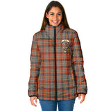 Clan Innes Ancient Crest Tartan Padded Jacket RF383