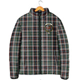 Clan Innes Dress Crest Tartan Padded Jacket RF384