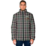 Clan Innes Dress Crest Tartan Padded Jacket RF384