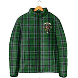 Clan Innes Hunting Crest Tartan Padded Jacket RF385