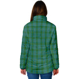 Clan Irvine of Bonshaw Crest Tartan Padded Jacket RF389