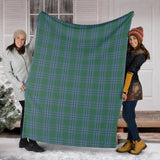 Clan Irvine of Drum Tartan Blanket U453