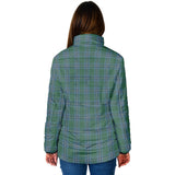 Clan Irvine of Drum Crest Tartan Padded Jacket RF390