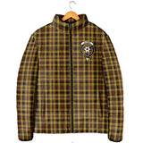 Clan Jardine Crest Tartan Padded Jacket RF394